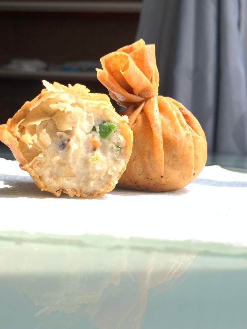 Bourse haricot-fromage